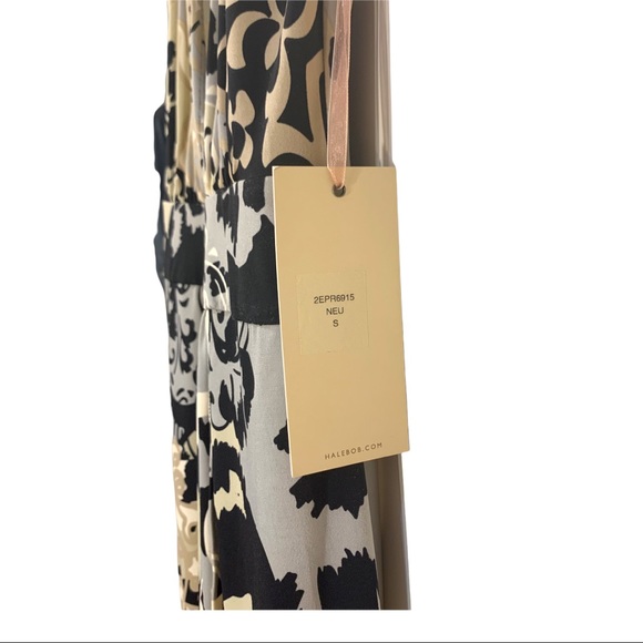 Hale Bob braided racer back print dress NWT size small - Picture 9 of 10